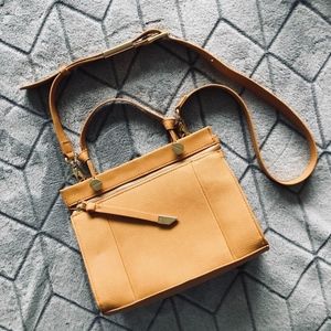 Mustard Foley + Corrina Crossbody Satchel